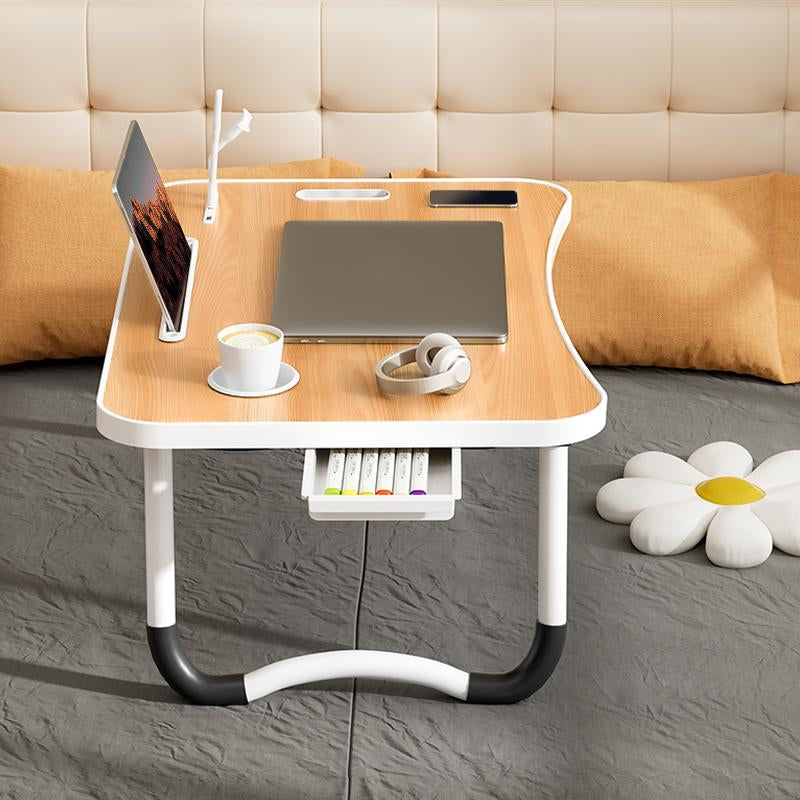 Ultra Large Portable Laptop Bed Table - Multi Functional Tray Holder with Cup Holder and Drawer, - Perfect for Eating, Reading, and Writing on Beds, Sofas, Floors - Stable, Durable, and Foldable