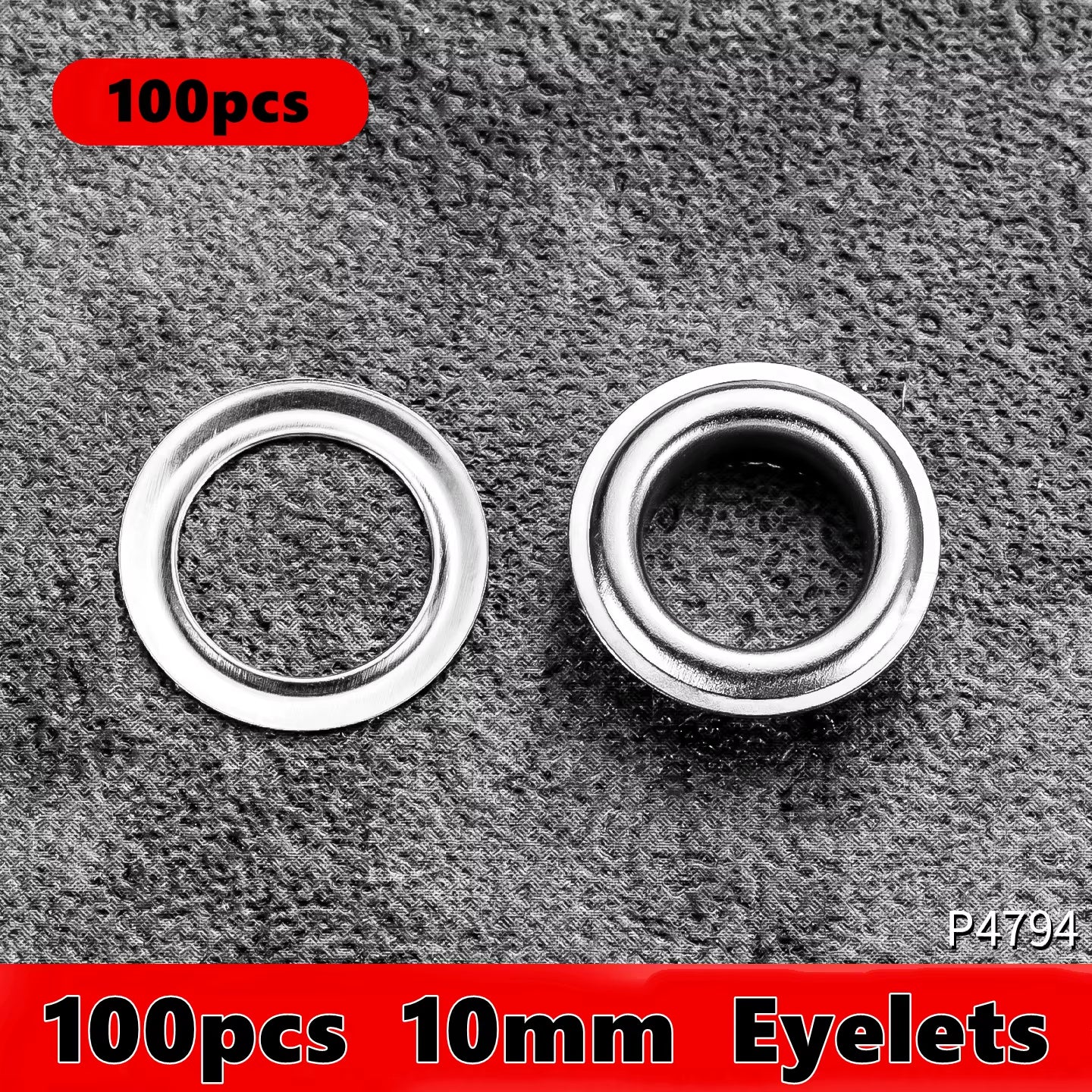 6Mm / 10Mm Eyelet Pliers Kit Tools Portable Hand Press Metal Grommet Hole Punch Plier for Leather Canvas Clothing DIY Tarp Ring