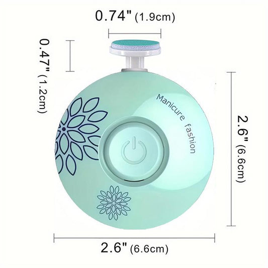 Electric Nail Care Tool, Nail Care Machine for Newborns, Teenagers, and Adults, Wireless Nail and Foot Care Tool with Polishing Tools