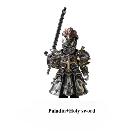 Original Paladin Figurine Magnetic Detachable Ornaments Great Player Crusader Home Desktop Decor Copper Pendant Gift Souvenir