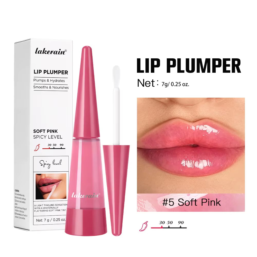 Lip Plumper Reedle Shot Moisturizing Lip Gloss Transparent Plump Lips Care Lip Stuffer Gift Korean Cosmetics