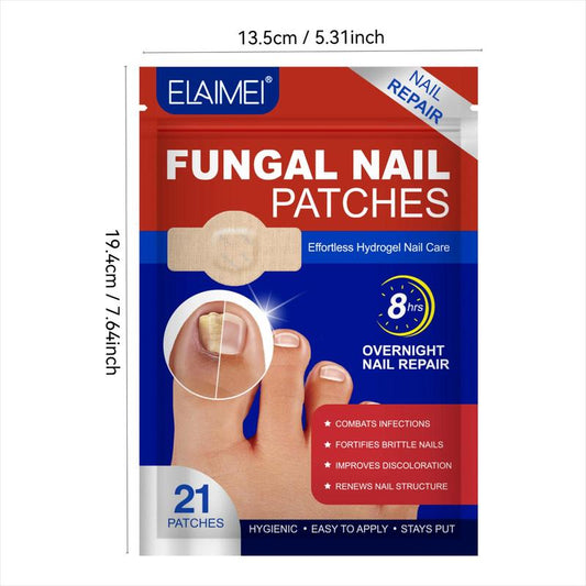 Fungal Nail Patches, Nail Care Patches, Professional Nail Care Product Suitable for Solving Fungal Nails and Other Nail Problems