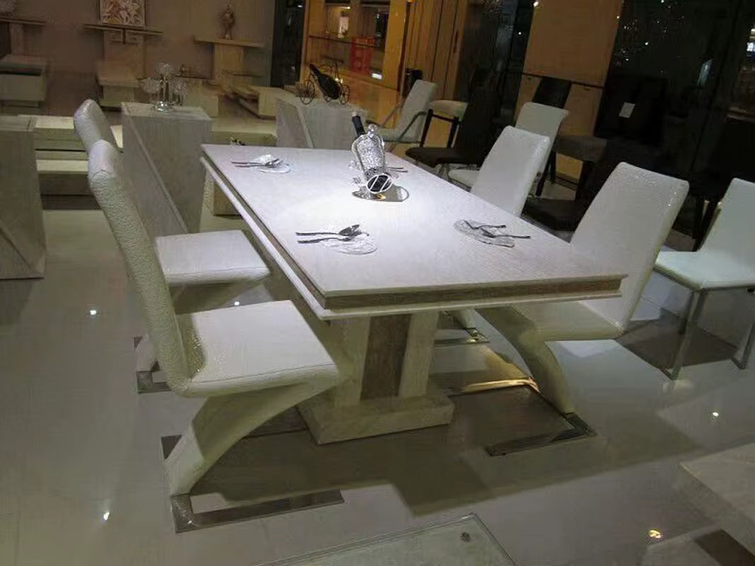 Factory Wholesale Oval Antique Wood Dining Room Table 6 Seater Dining Room Furniture Marble round Table Dining