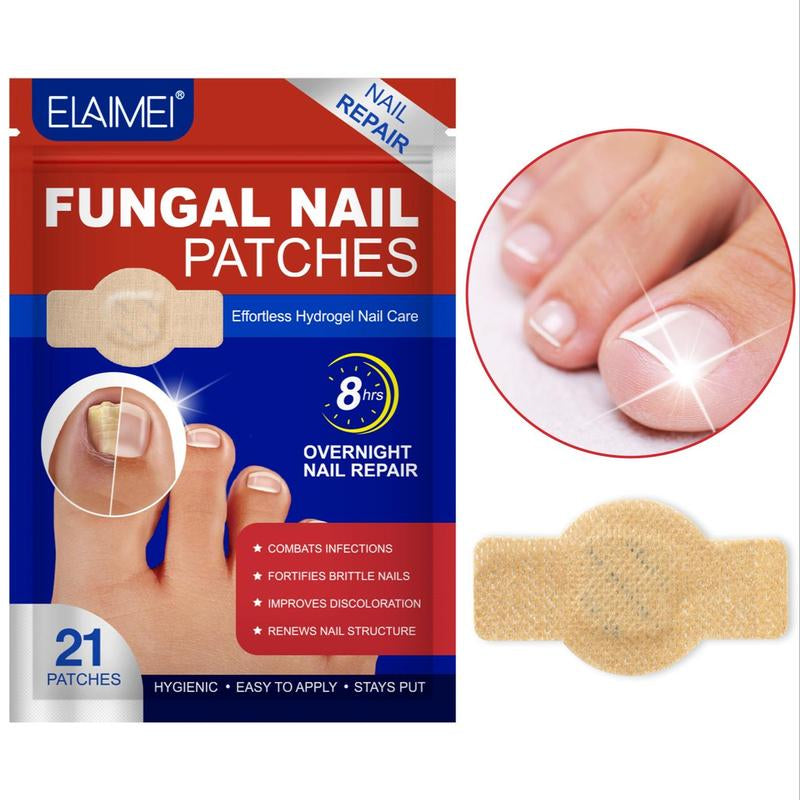 Fungal Nail Patches, Nail Care Patches, Professional Nail Care Product Suitable for Solving Fungal Nails and Other Nail Problems