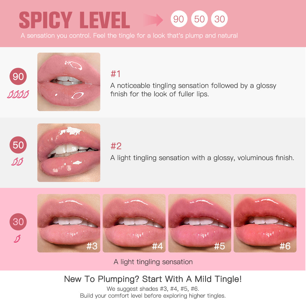 Instant Lip Plumping Oil Deep Hydrating Moisturizing Sexy Lip Care Ultimate Plumping Lip Plumper Gloss Sexy Beauty Makeup ZeeDealAura
