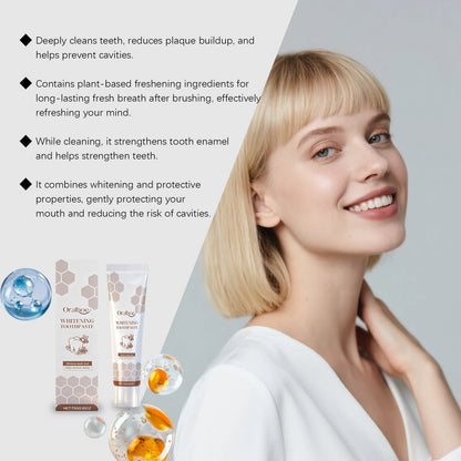 ORALHOE Gum Care Toothpaste Refreshing Breath Enamel Reinforcement Brightens Teeth Rich Foam Comfortable Brushing