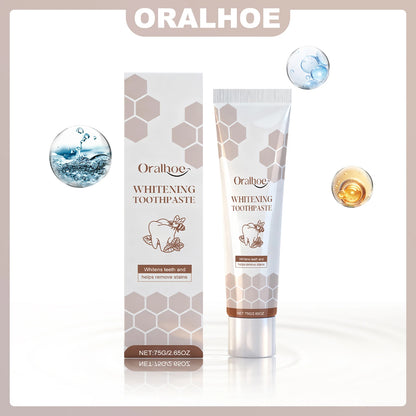 ORALHOE Gum Care Toothpaste Refreshing Breath Enamel Reinforcement Brightens Teeth Rich Foam Comfortable Brushing