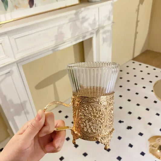 Luxury Transparent Wine Glass Household Wine Drinkware Modern Home Decor Ornaments Aesthetic Accessories Nordic Kitchen Glass