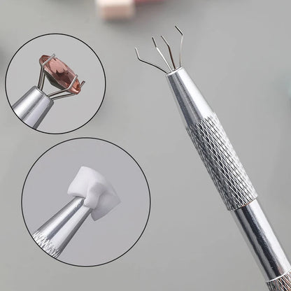 100/50Pcs Square Nail Art Sponge Set Gradient Nail Brushes Gel Polish DIY Design Nail Sponge Grab Pen Manicure Supplies Tools