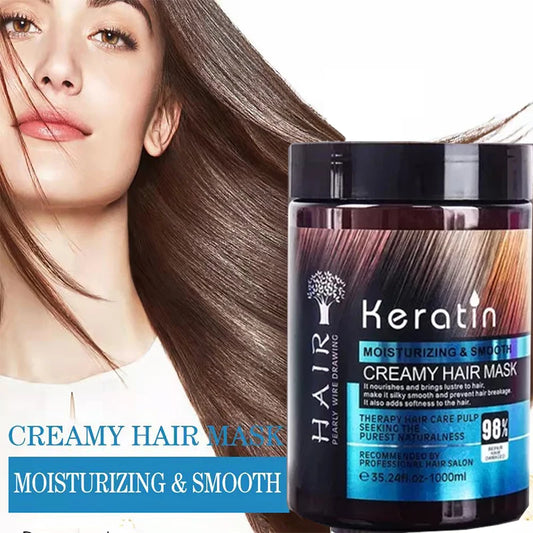 Shampoo and Hair Care Set Hair Mask Keratin Hair Care Silky Repair Dyeing and Perm Oil Control Hair Care