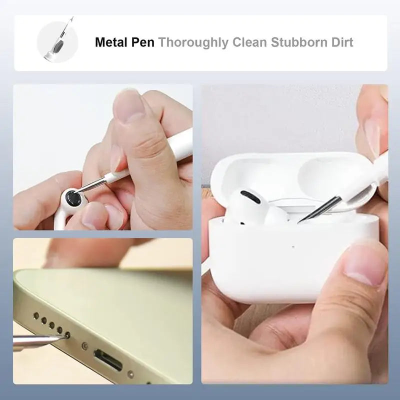 Cleaner Kit Earbuds Cleaning Multi-Function Cleaning Tool for Airpods Pro 1 2 3 iPhone Bluetooth Wireless Earphones Camera