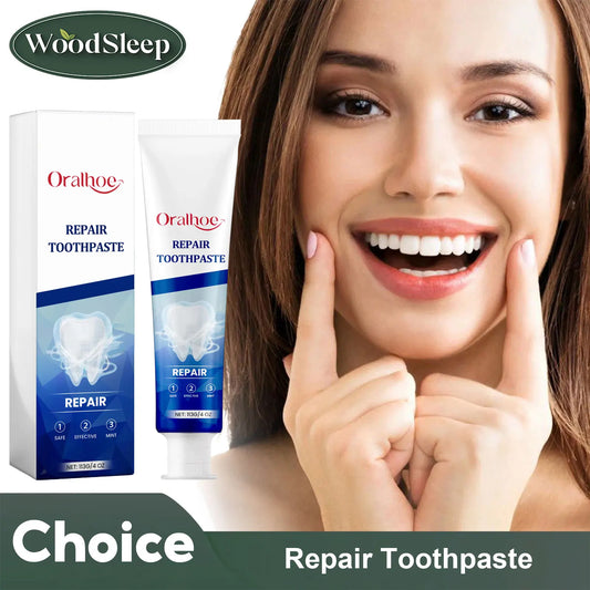 Fluoride Free Toothpaste Dental Caries Repair Anti Decay Brightening Tooth Oral Cleaning Remove Stain Freshens Breath Toothpaste