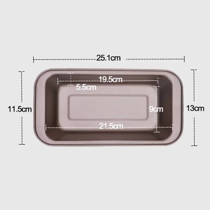 5-Piece Nonstick Carbon Steel Bakeware Set – Oven-Safe Bread Loaf Pan, Muffin Tray, Cake & Pizza Pans for Perfect Baking