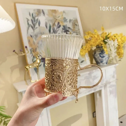 Luxury Transparent Wine Glass Household Wine Drinkware Modern Home Decor Ornaments Aesthetic Accessories Nordic Kitchen Glass