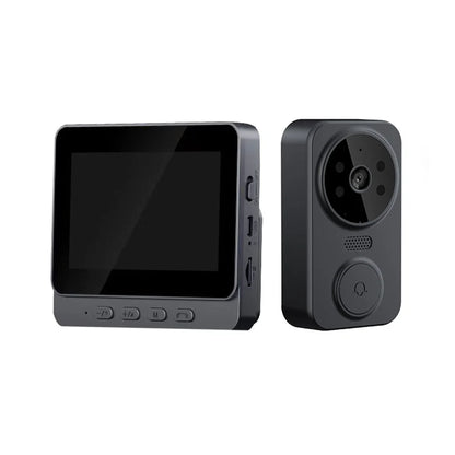 Wireless Video Doorbell Camera Bundle Smart Security with Night Vision 2.4G WiFi HD Motion Detection Cloud Storage