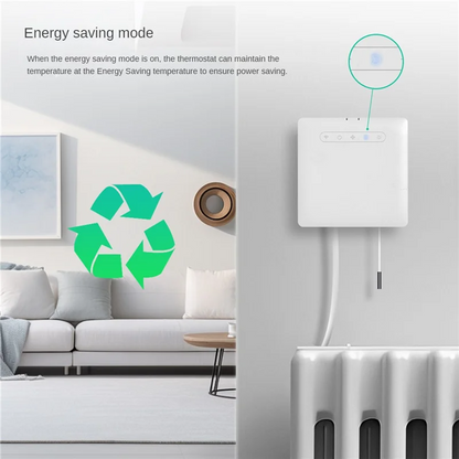 CABE-Zigbee Smart Thermostat For Pilot Wire Heating Radiator For Ecowatt Electricity Monitoring App Control