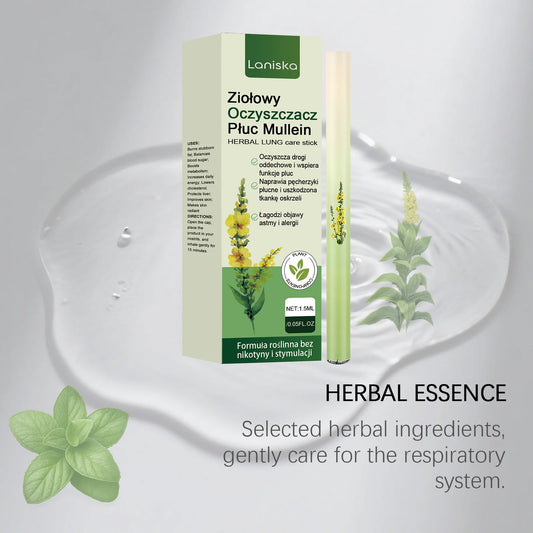Herbal Diffuser Pen Lung Cleansing Improve Breathing Relieve Anxiety Stress Air Freshener Refresh Plant Serum Respiratory Stick