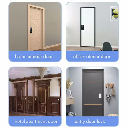 Smart Deadbolt Locks of Tuya Digital Smart Card Code Electronic Lock Bluetooth Biometric Fingerprint Password keyless Entry Door