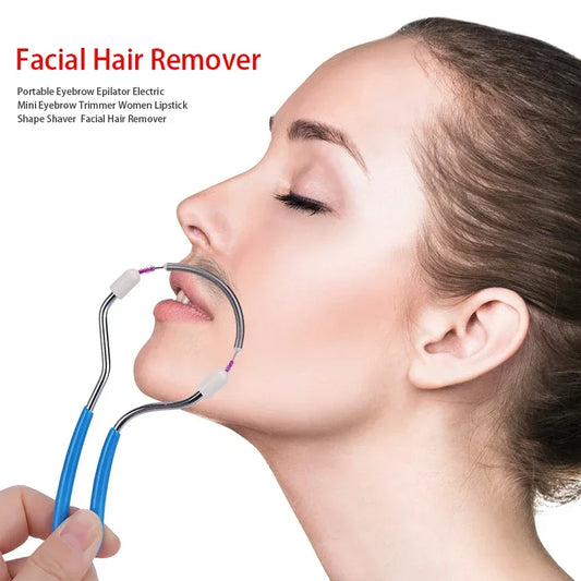 Facial Hair Remover for Women Remove Unwanted Hair on Upper Lip Chin Face Or Neck The Original Remover Spring for Unsightly Hair