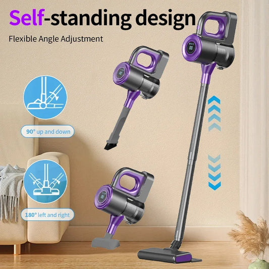 AbDodo Handheld Cordless Vacuum Cleaner 18Kpa – 55 Mins Runtime Wireless Stick Vacuum for Hard Floors & Carpets