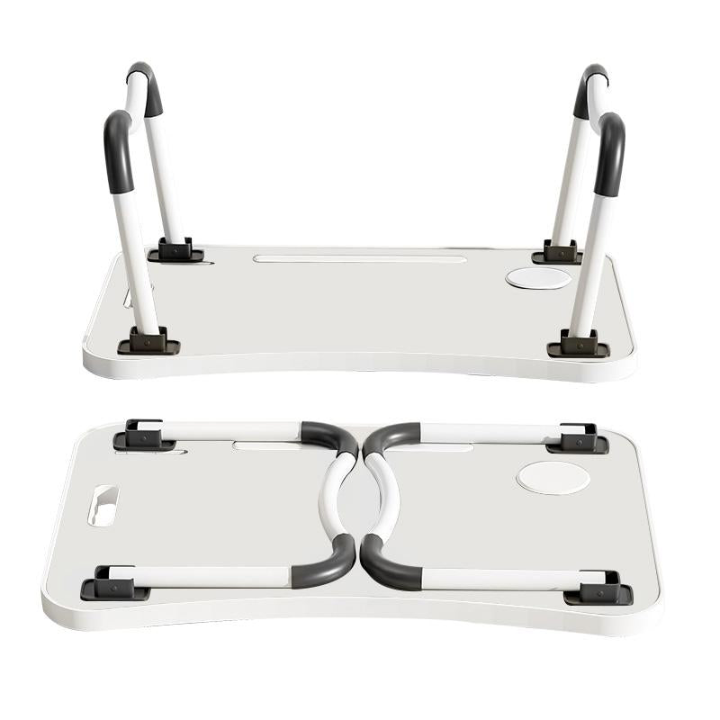 Ultra Large Portable Laptop Bed Table - Multi Functional Tray Holder with Cup Holder and Drawer, - Perfect for Eating, Reading, and Writing on Beds, Sofas, Floors - Stable, Durable, and Foldable