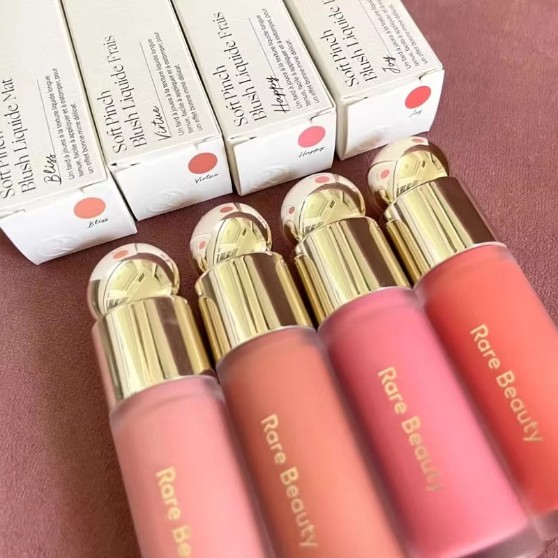 Rare Beauty Soft Pinch Liquid Blush, Positive Light Liquid Luminizer & Silky Touch Highlighter | Long-Lasting Glow Makeup